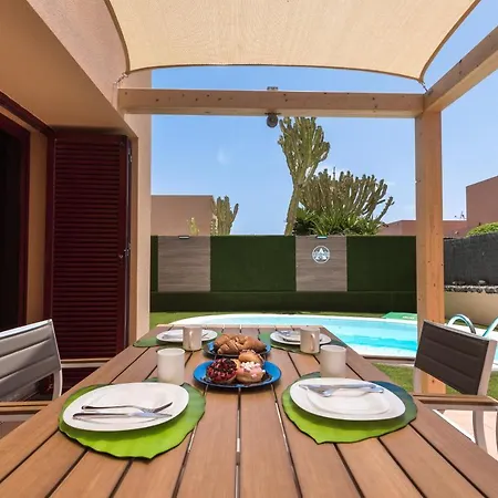 Home2Book Charming Private Pool Aloha Beach Villa Lajares Exterior photo
